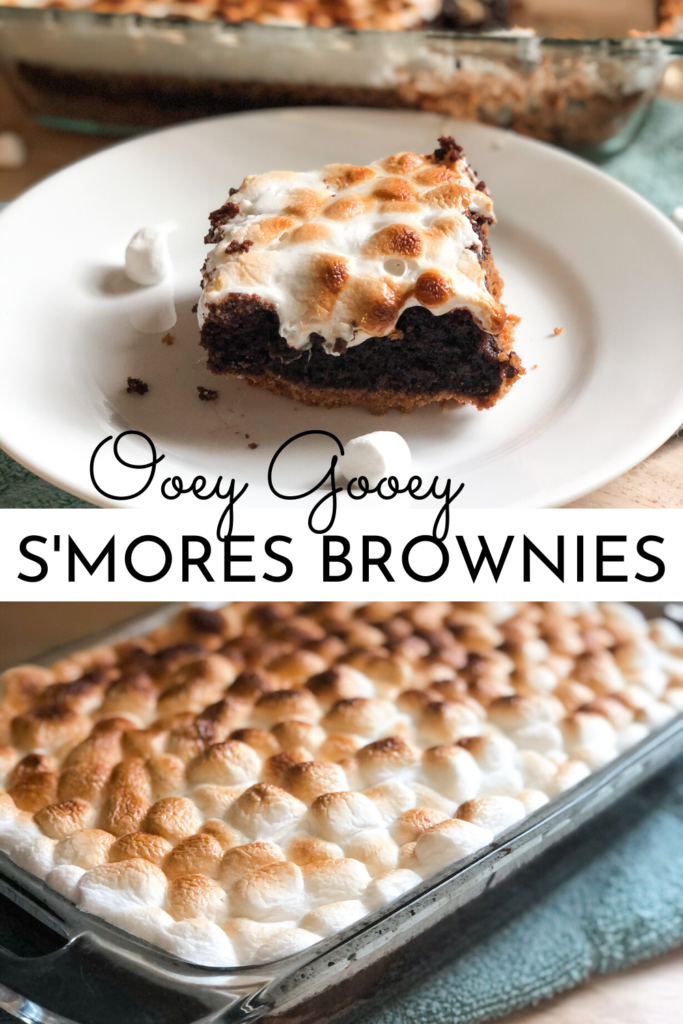s'mores brownies