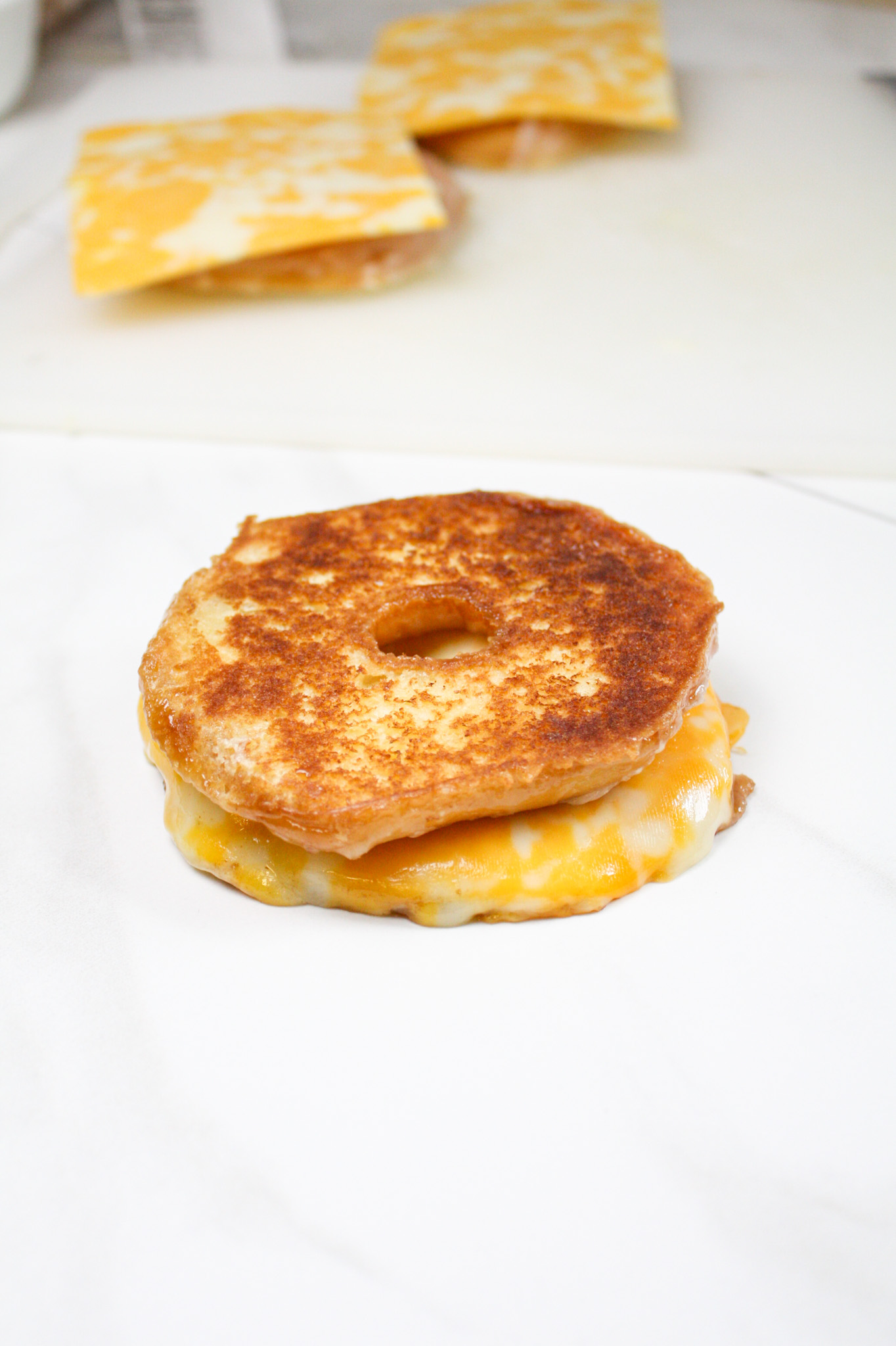 grilled cheese donut